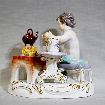 美品★MEISSEN (ソファーの二人)ケンドラー　マイセン　フィギュリン　人形 マイセン MEISSEN人形 フィギュア（フィギュリン） – タグ